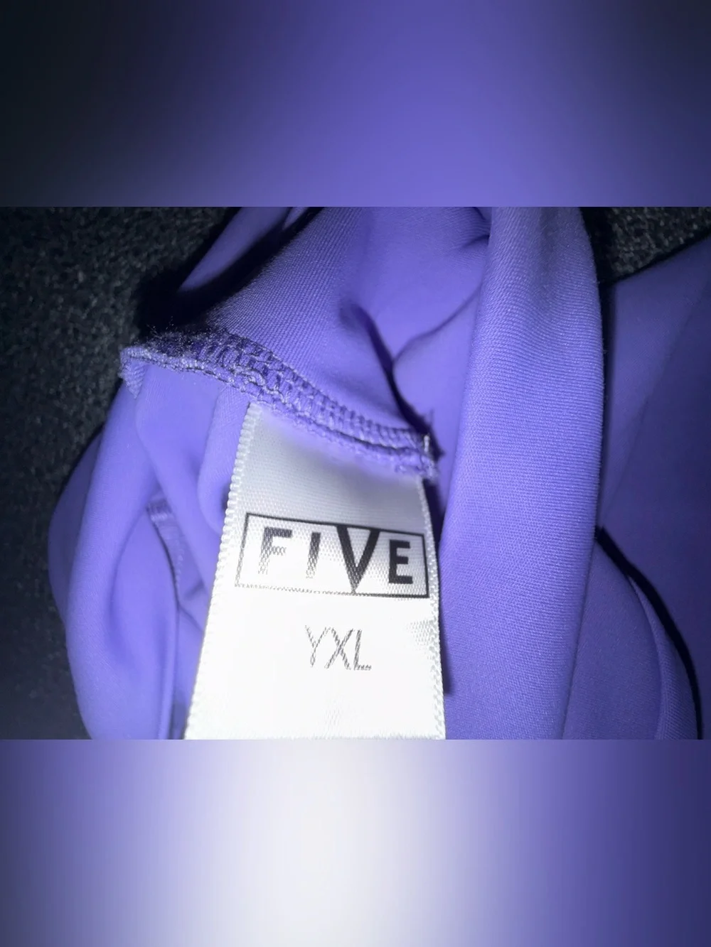 Five Dance-wear 2 Piece Set Lavender Bra & Pants Size Youth X-Large